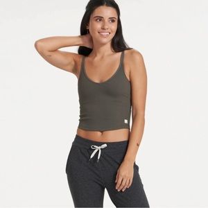 NWOT Vuori Rib Crop Tank